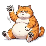 Swatting Cat