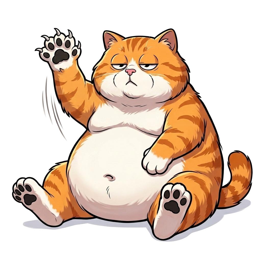 Swatting Cat